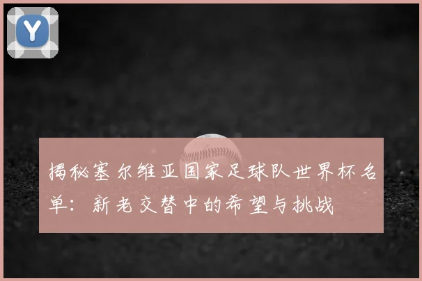 揭秘塞尔维亚国家足球队世界杯名单:新老交替中的希望与挑战